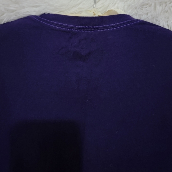 Champion Purple Washington Huskies T-Shirt 100% Cotton Mens M - Picture 6 of 6